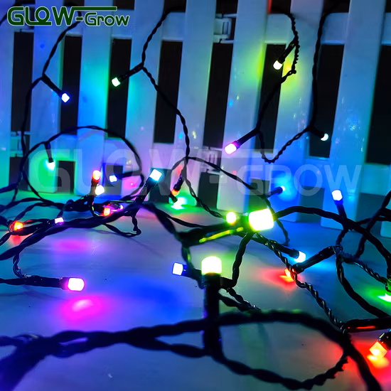 Large Programming Christmas Tree LED/ RGB Full Color String Lights/3D Wood Moon Lamp Light