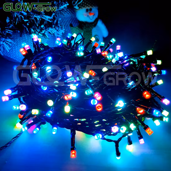 Large Programming Christmas Tree LED/ RGB Full Color String Lights/3D Wood Moon Lamp Light