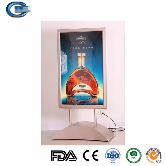 Huasheng Advertising Wholesale Fabric LED Light Box Frameless Seg Pop up Lightbox for Trade Show